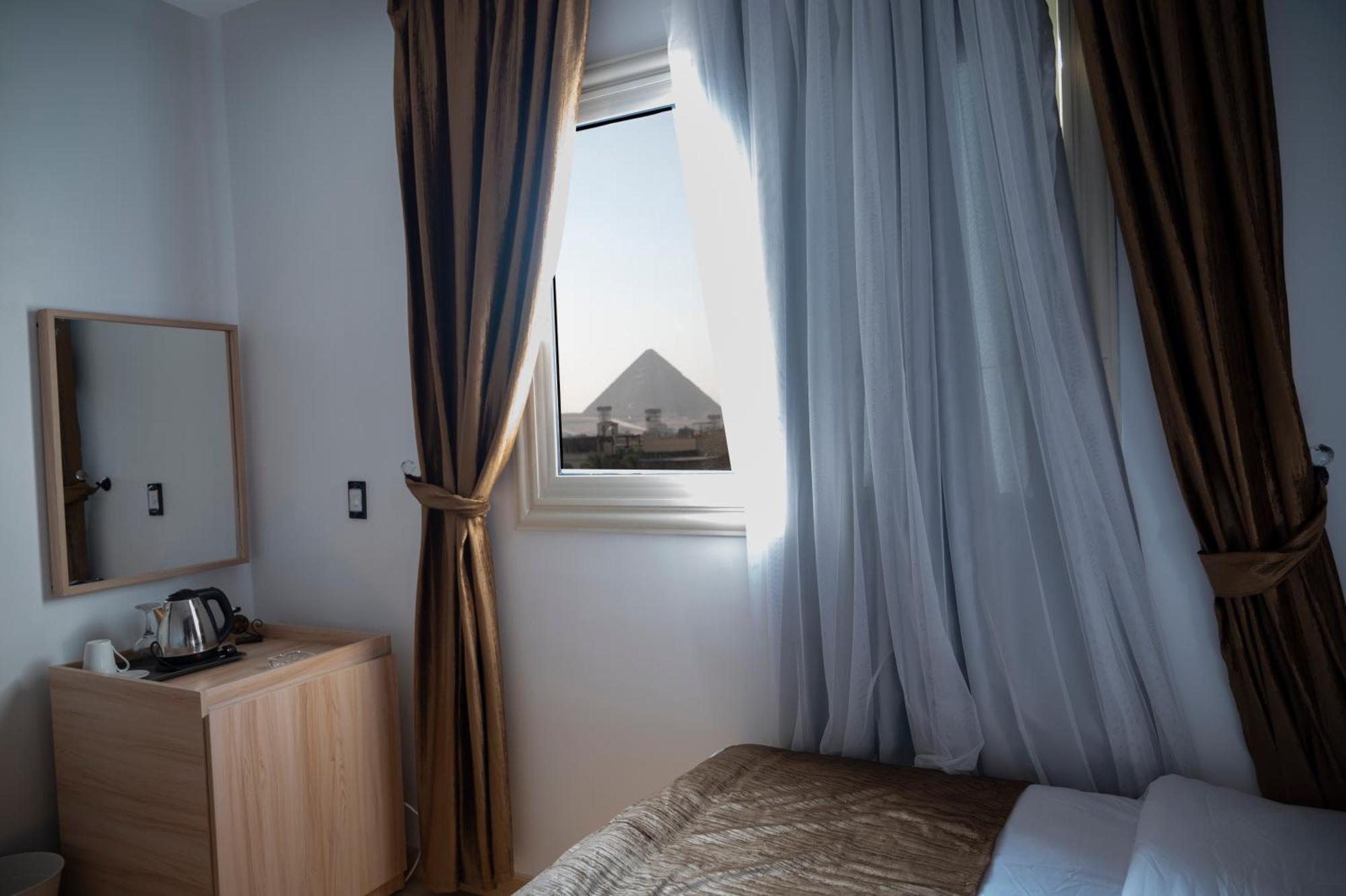 Palm Pyramids View Hotel Kafret el-Gabal Buitenkant foto
